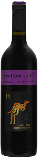Image of Bottle of 2013, Yellow Tail, Shiraz-Cabernet